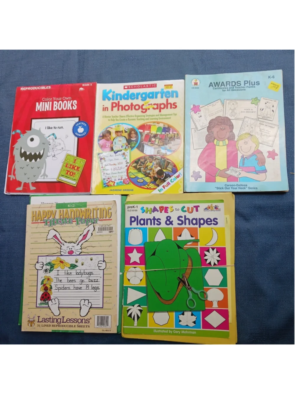 Homeschool Early Education 5 Bundle Of Coloring Sheets Theme Paper Worksheets